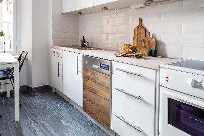 Dishwasher cover Horizontal boards