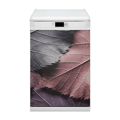 Decorative dishwasher magnet Colorful leaves