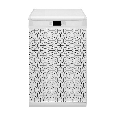 Magnetic dishwasher cover Geometric shape