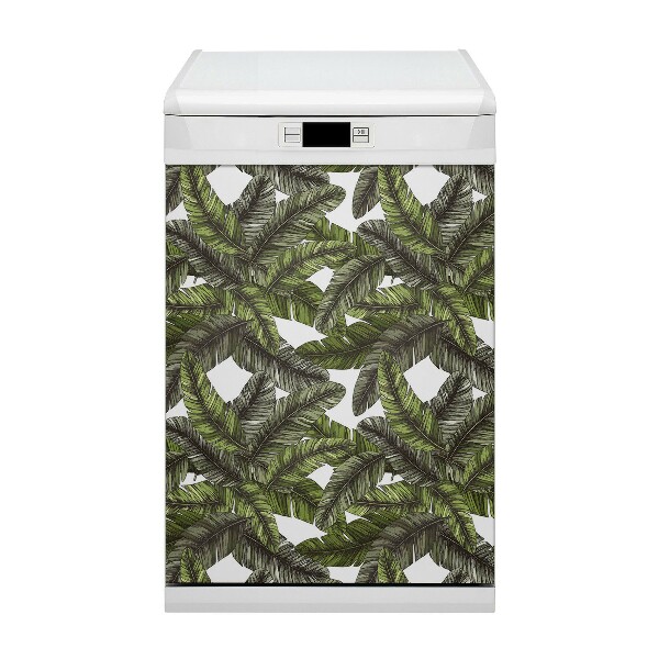 Dishwasher cover magnet Jungle leaves