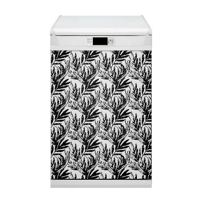 Dishwasher cover magnet Black monster