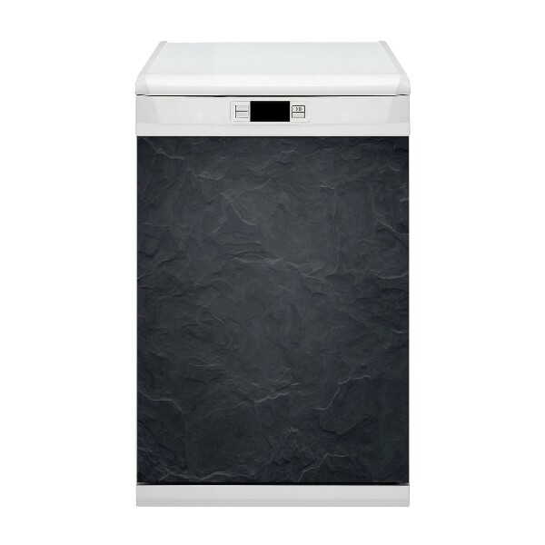 Dishwasher cover Black marble