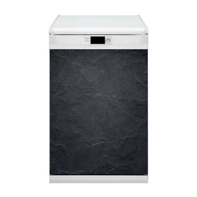 Dishwasher cover Black marble