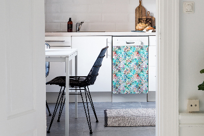 Dishwasher cover Leaf prints