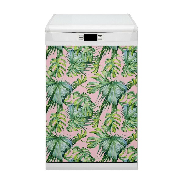 Dishwasher cover magnet Botanical art