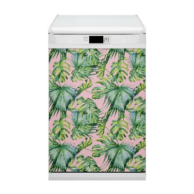 Dishwasher cover magnet Botanical art