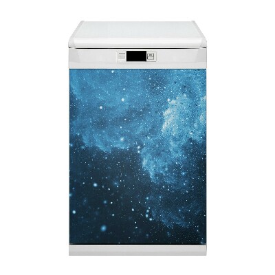 Magnetic dishwasher cover Sky at night