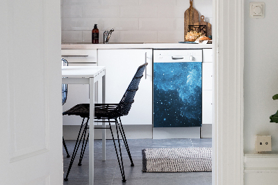 Magnetic dishwasher cover Sky at night