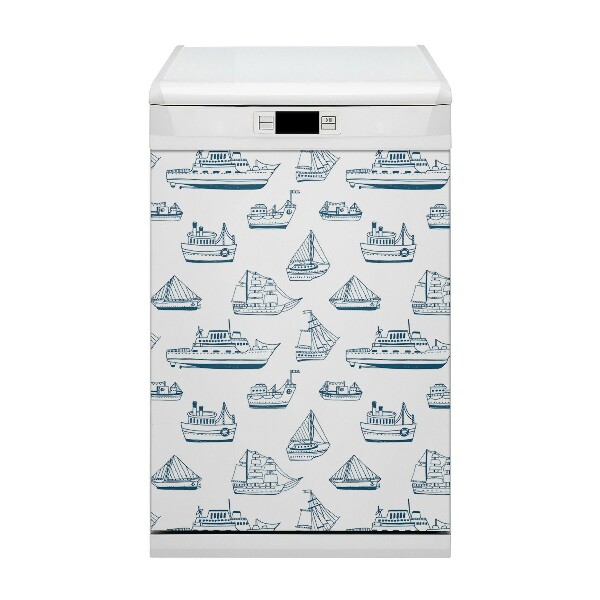 Dishwasher cover Blue ships