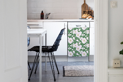 Magnetic dishwasher cover Flowering cacti