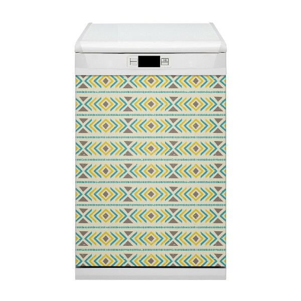 Dishwasher cover Geometric pattern