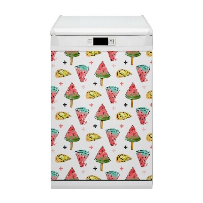 Dishwasher cover Watermelon on a stick