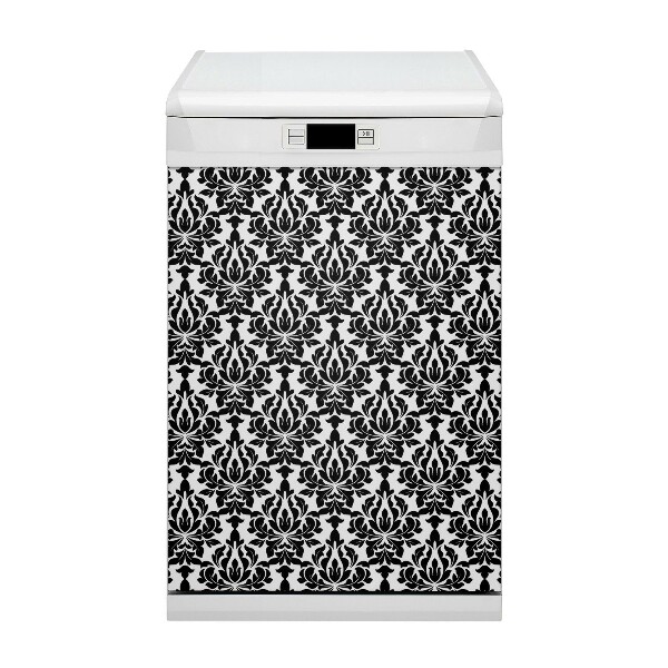 Magnetic dishwasher cover Arabic pattern