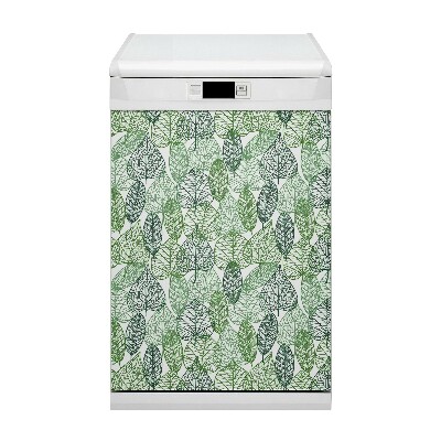 Dishwasher cover Forest leaves