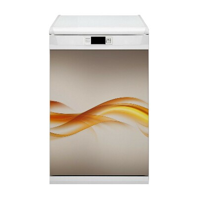 Decorative dishwasher magnet Flame