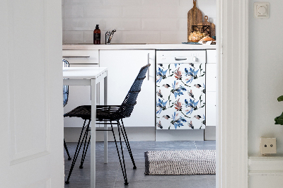 Dishwasher cover Watercolor flowers