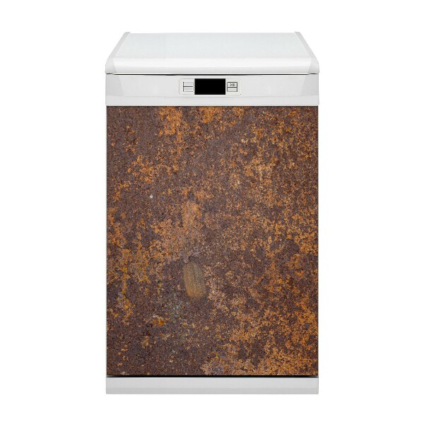 Decorative dishwasher magnet Brown texture