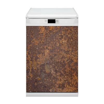 Decorative dishwasher magnet Brown texture