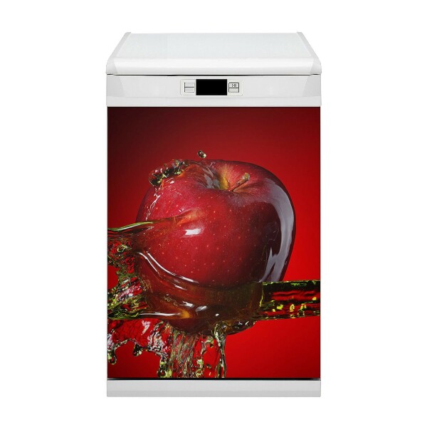 Decorative dishwasher magnet Red apple