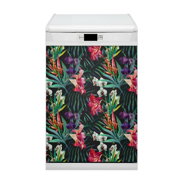 Magnetic dishwasher cover Jungle amazon