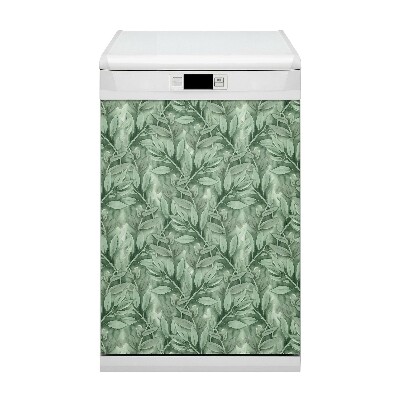 Magnetic dishwasher cover Smooth leaves