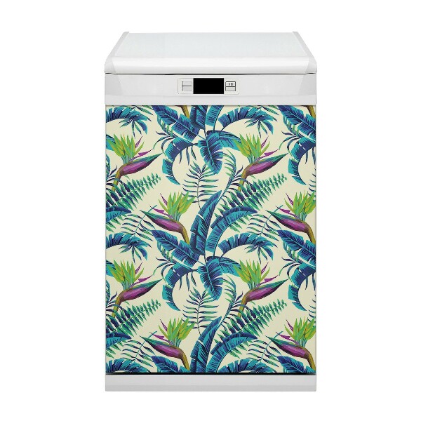 Dishwasher cover Tropical picture