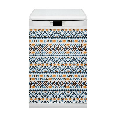 Magnetic dishwasher cover Ethnic motifs