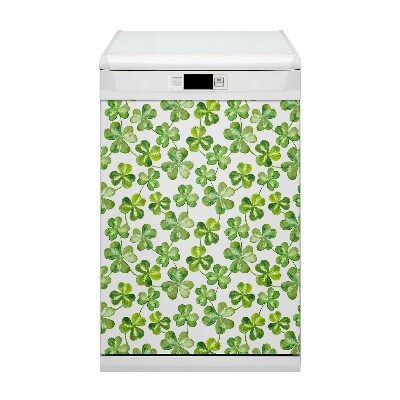 Decorative dishwasher magnet Clover