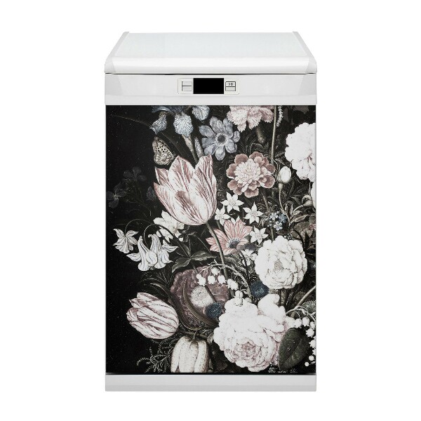 Magnetic dishwasher cover Dutch art