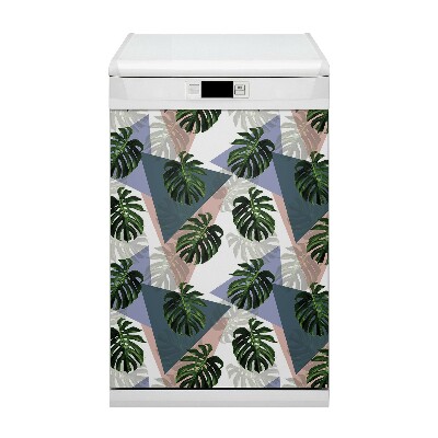 Magnetic dishwasher cover Monster pattern