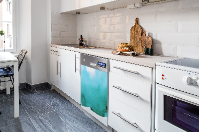 Dishwasher cover magnet Places on canvas