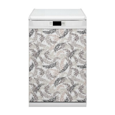 Dishwasher cover Palm leaves