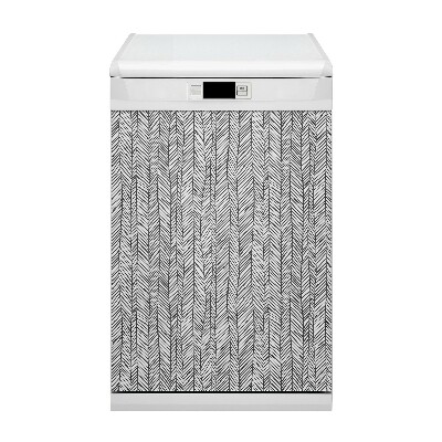 Magnetic dishwasher cover Herringbone