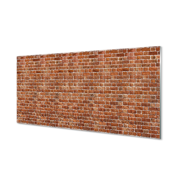 Acrylic print Vintage brick wall