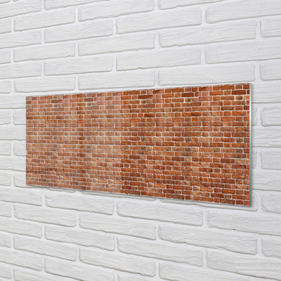 Acrylic print Vintage brick wall