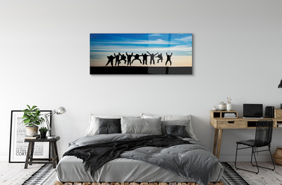 Acrylic print Sky wolkenmenschen