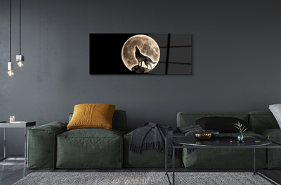 Acrylic print Lupine moon