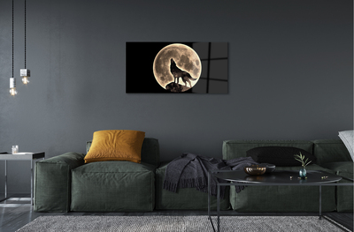 Acrylic print Lupine moon