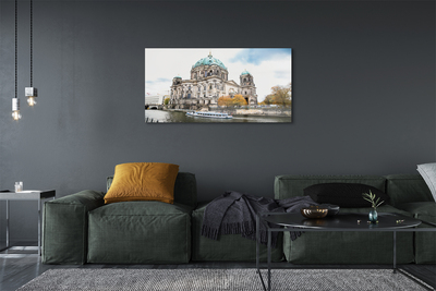 Acrylic print Germany river berlin cathedral