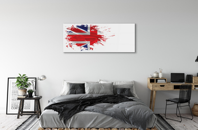 Acrylic print The flag of great britain