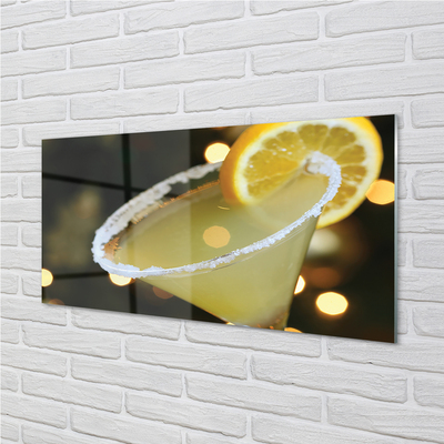 Acrylic print Lemon cocktail