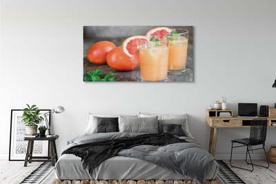 Acrylic print Grapefruit cocktail