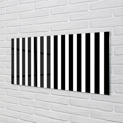 Acrylic print Geometric stripe