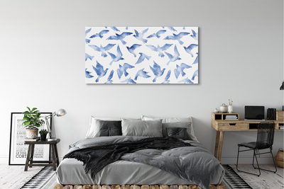 Acrylic print Painted birds