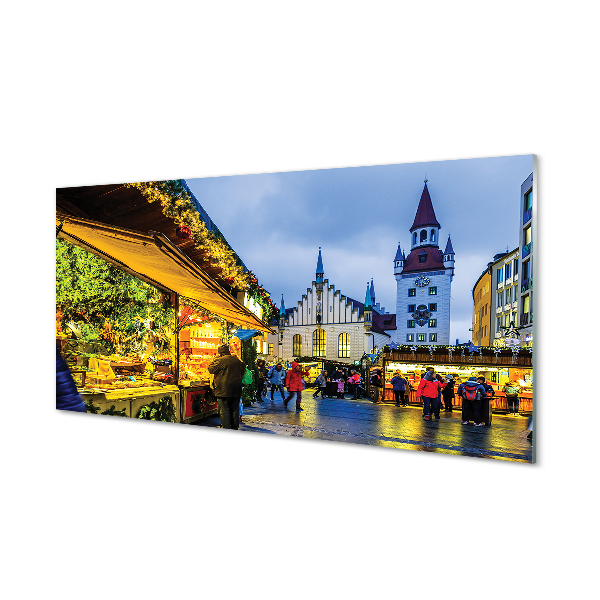 Acrylic print Germany age travel market