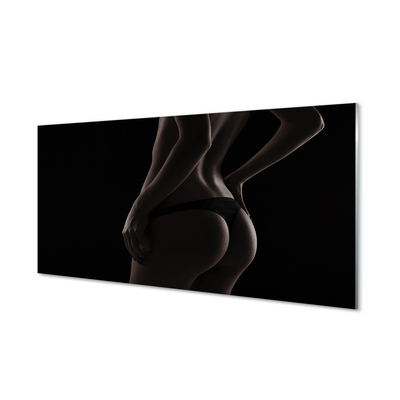 Acrylic print The woman's body