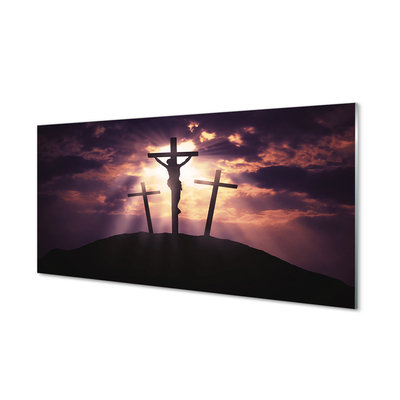 Acrylic print The cross of jesus
