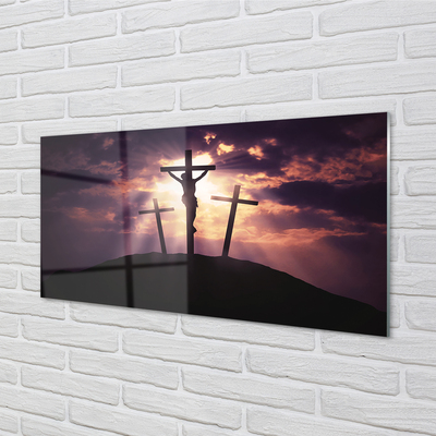 Acrylic print The cross of jesus