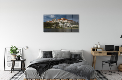 Acrylic print Krakow castle river