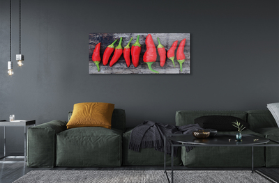 Acrylic print Red pepper